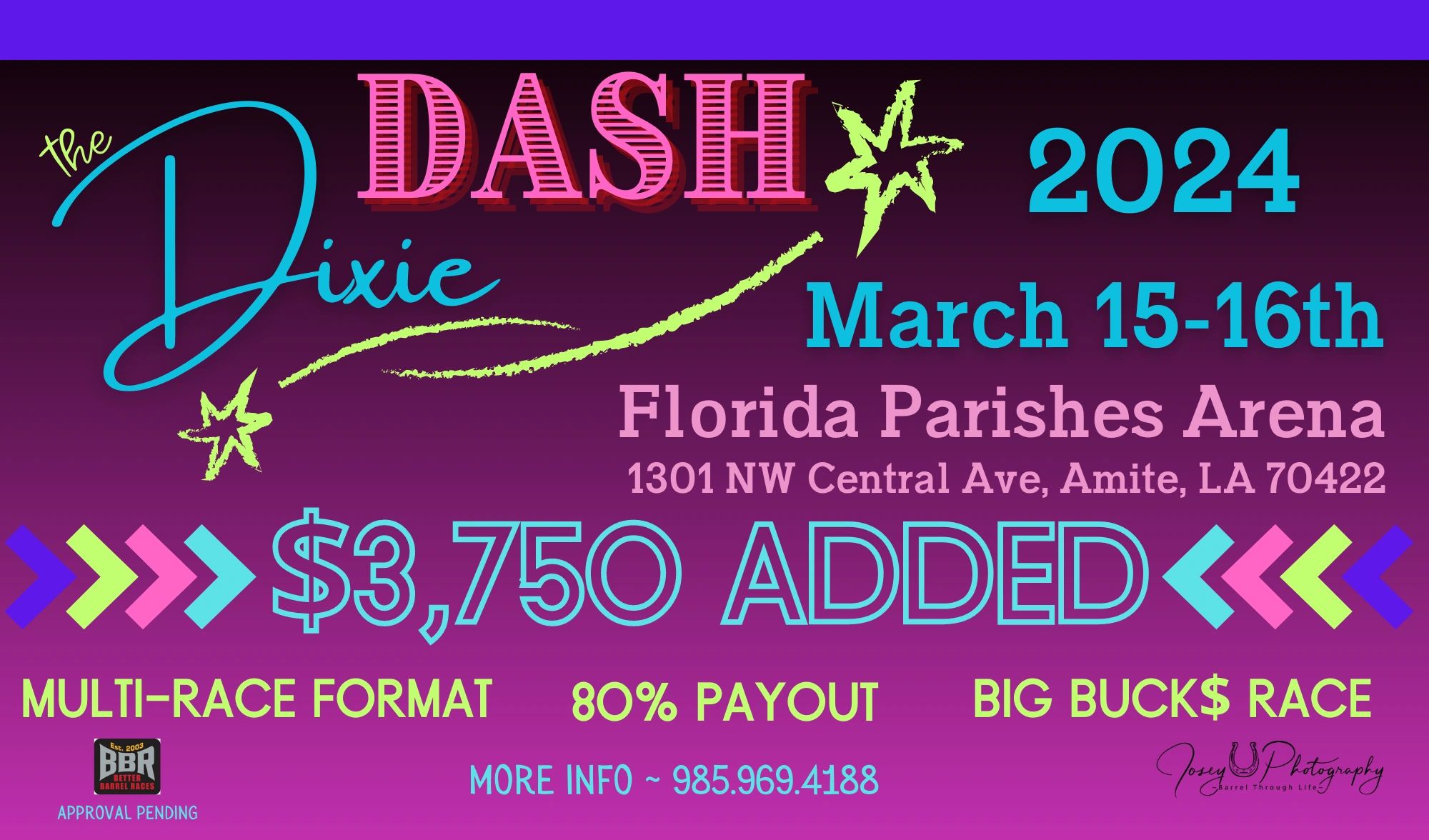 Barrel Racing The Dixie Dash